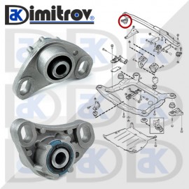 Тампон двигател Volvo S60 S80 V70 XC70